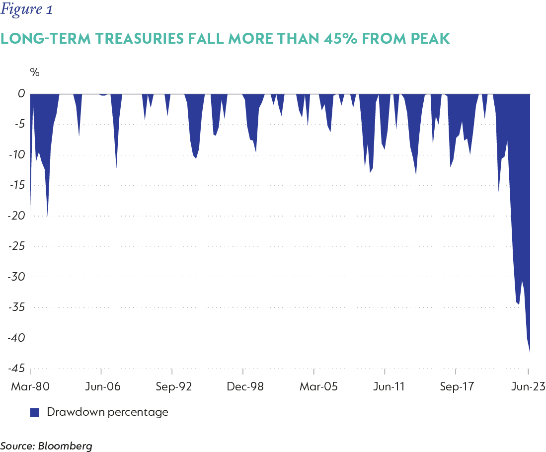 Figure 1-Long-term Treasuries fall more than 45% from peak.png